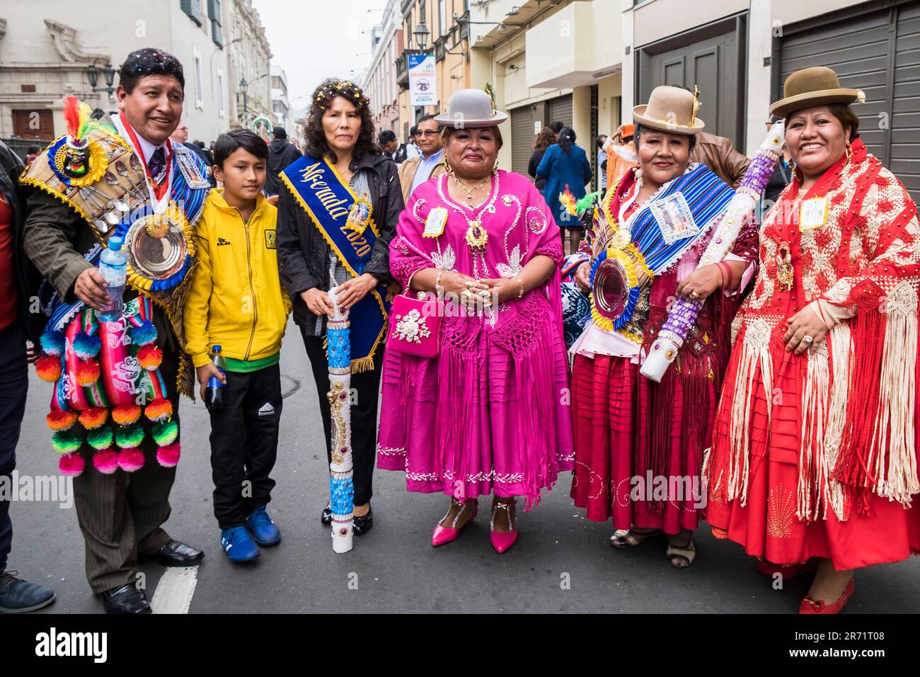 Peru. lima. local festival Stock Photo - Alamy