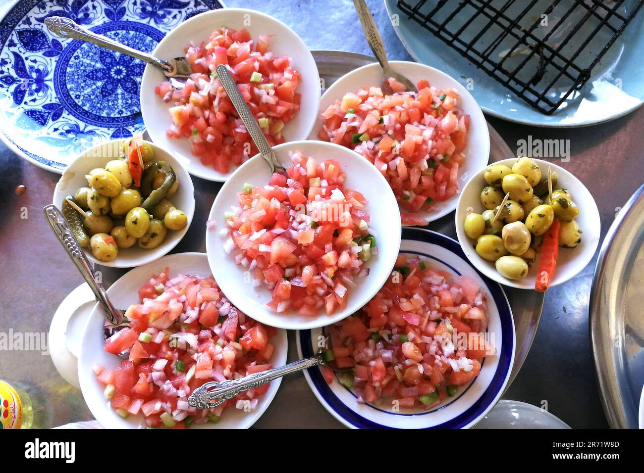 Morocco. Zaida. local food Stock Photo