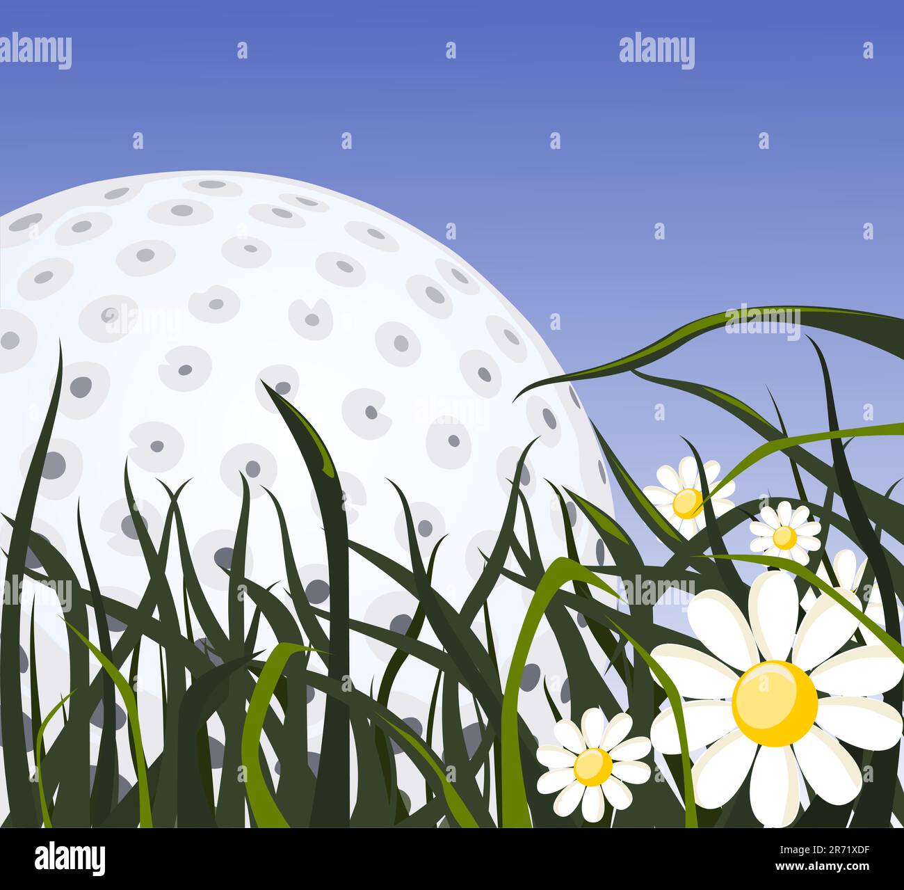 Abstract sport background, Golf Ball Vector Stock Vector Image & Art