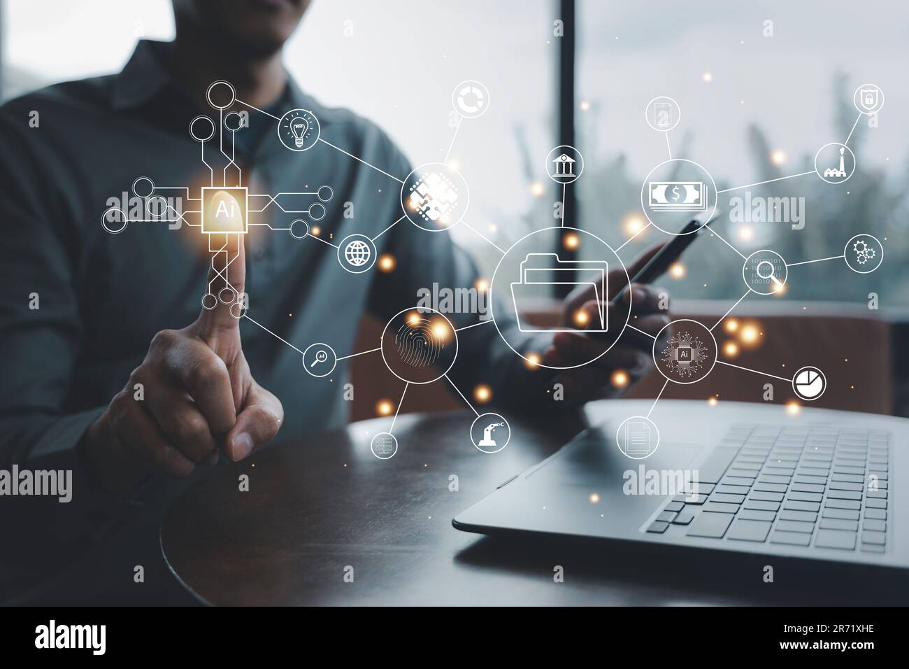 Business process automation and strategy concept Stock Photo - Alamy