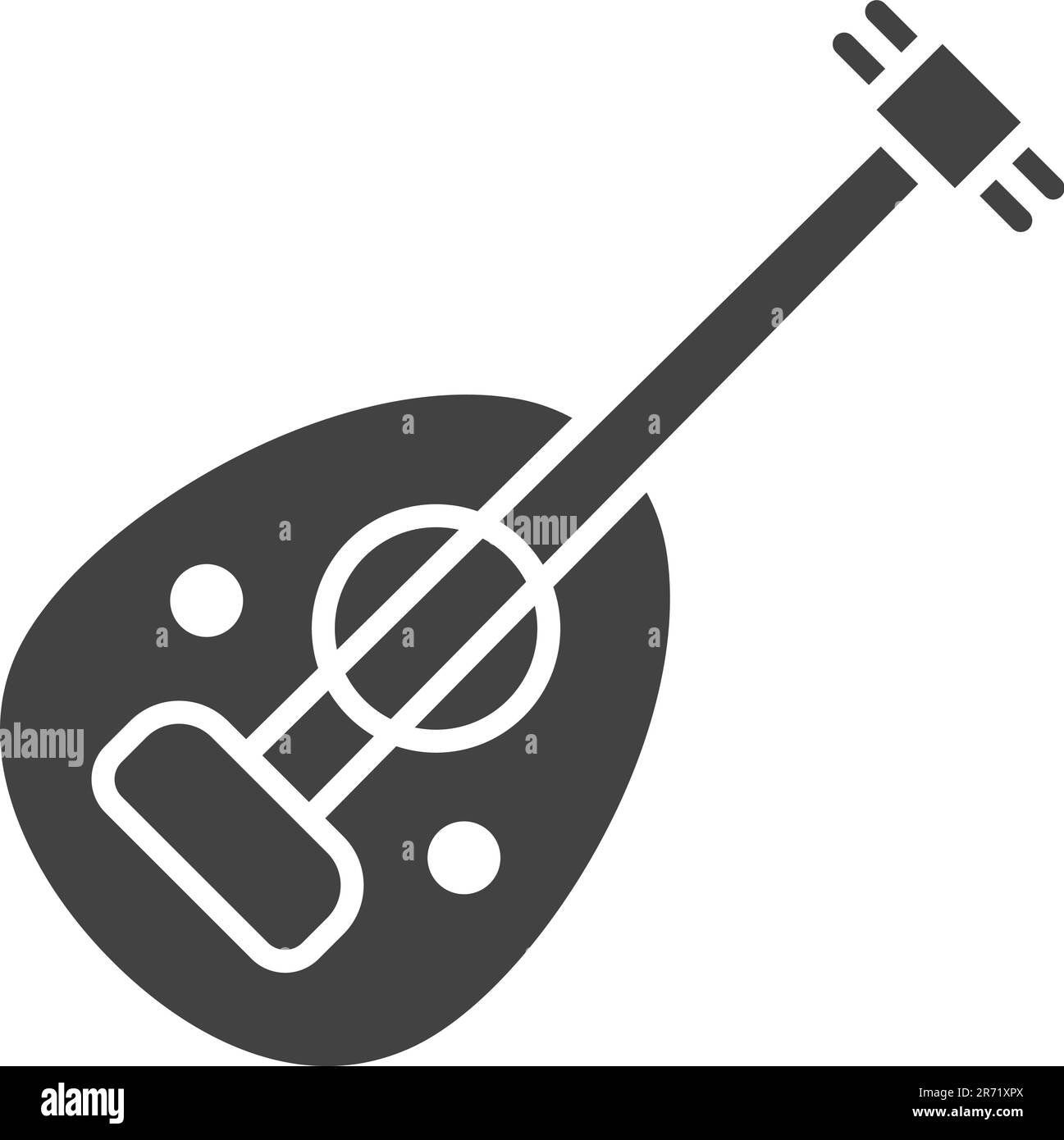 Musical Instrument icon vector image. Suitable for mobile application web application and print media. Stock Vector