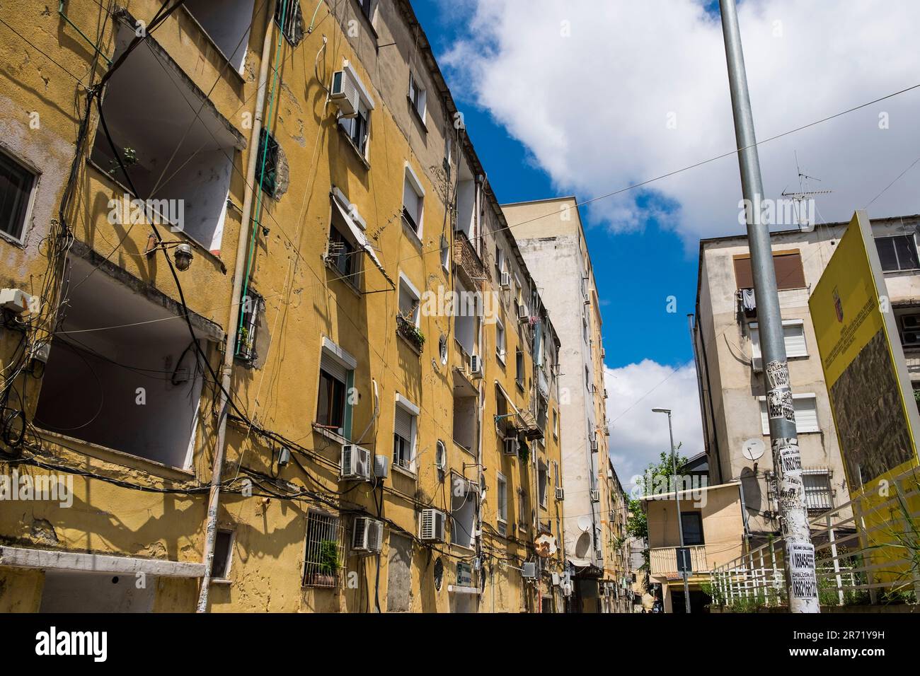 Albania. Tirana. public housing Stock Photo Alamy
