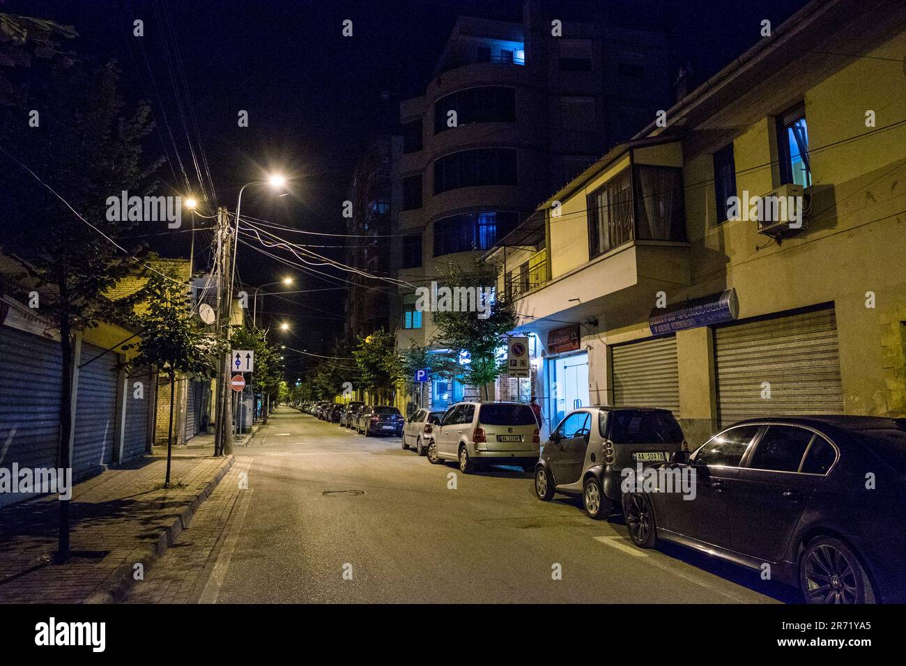 Albania. Tirana. Public Housing Stock Photo Alamy
