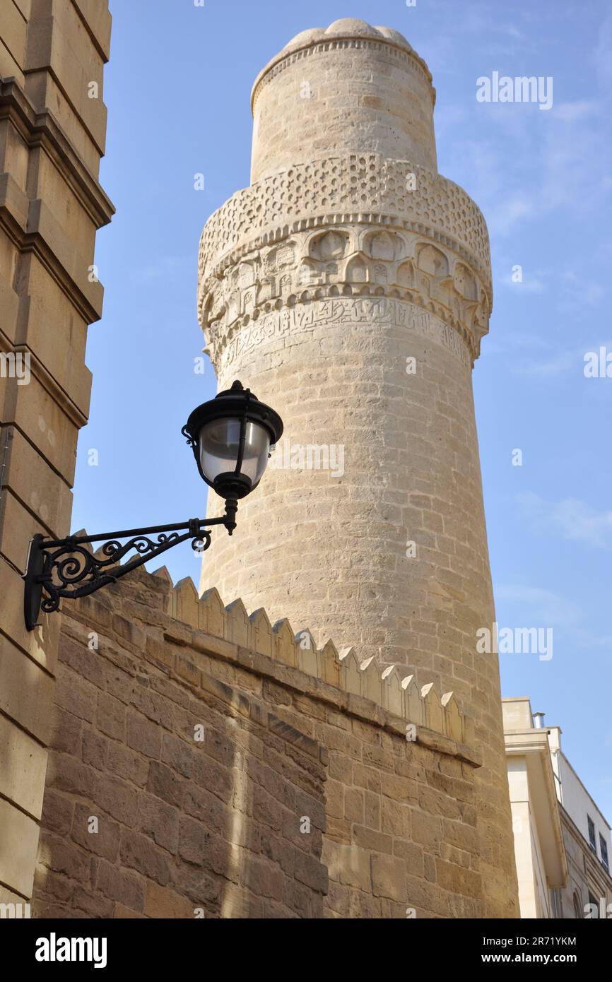 Azerbaijan. Baku. Bibiheybat mosque Stock Photo