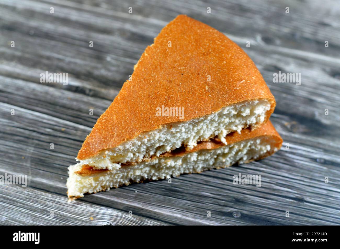 Turkish Pitta bread, Turkish Flatbread which is soft and delicious, ingredients of water, flour