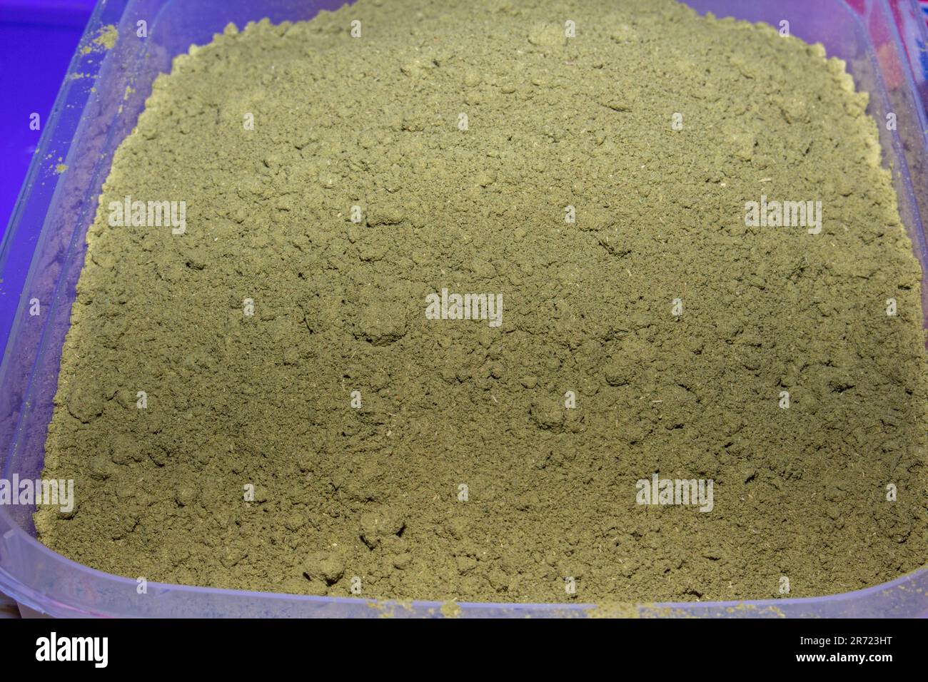 Egyptian local green henna natural hair dye Stock Photo Alamy