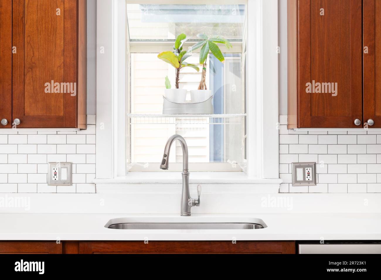 Tile Backsplash Around Window