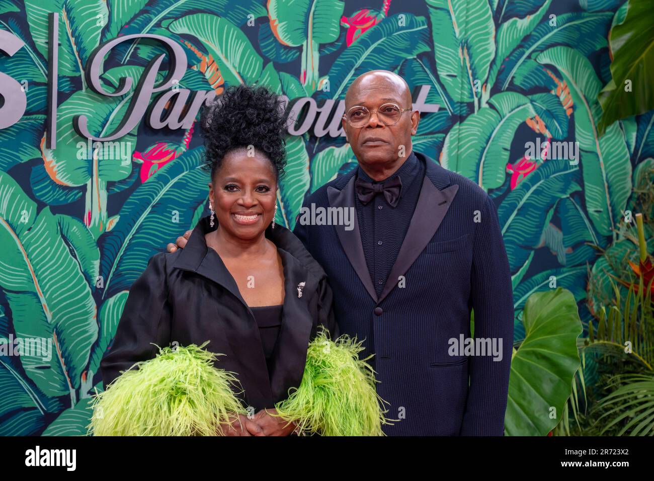 New York, New York, USA. 12th June, 2023. (NEW) The 76th Annual Tony Awards. June 12, 2023, New York, New York, USA: LaTanya Richardson Jackson and Samuel L. Jackson attend The 76th Annual Tony Awards at United Palace Theater on June 11, 2023 in New York City. (Credit Image: © M10s/TheNEWS2 via ZUMA Press Wire) EDITORIAL USAGE ONLY! Not for Commercial USAGE! Stock Photo
