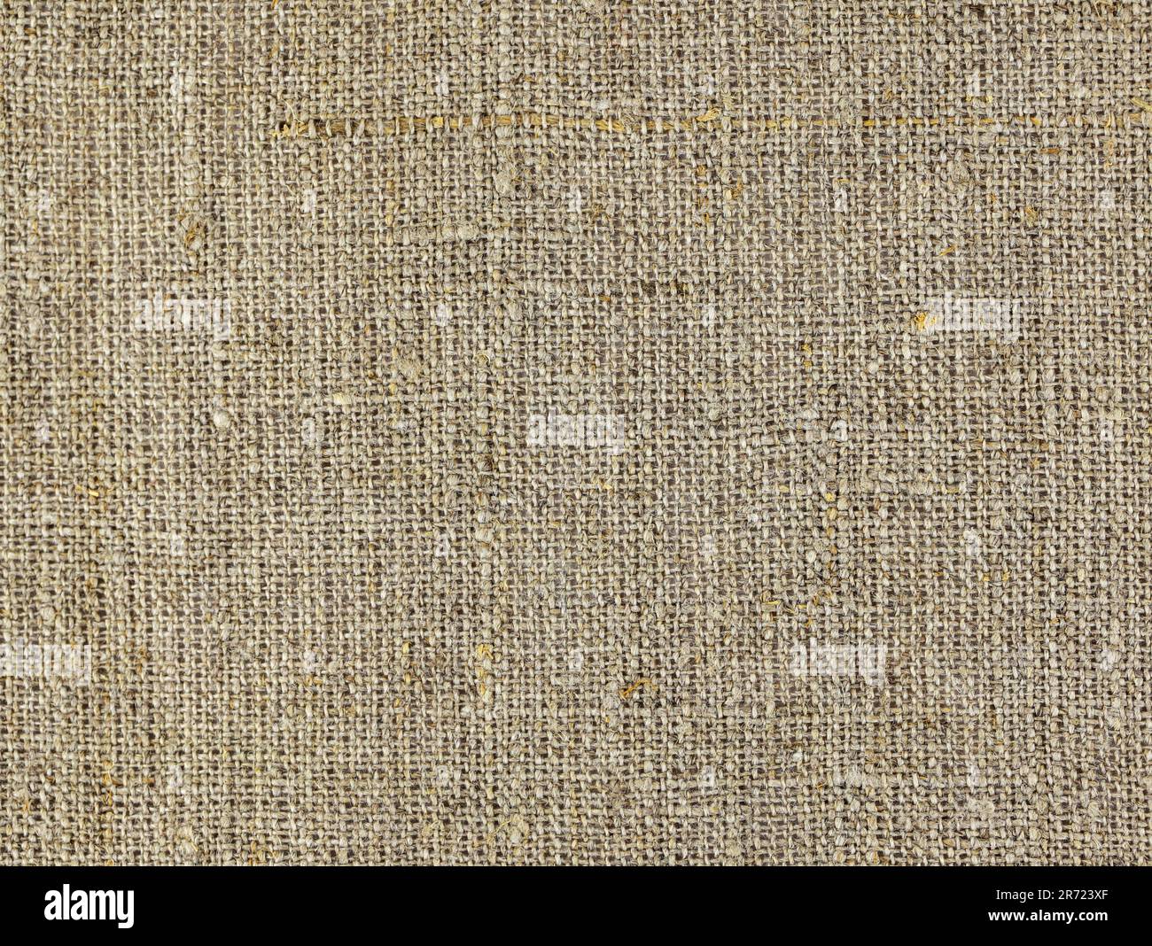Homespun fabric with a rough texture surface pattern. Close up Stock Photo  - Alamy