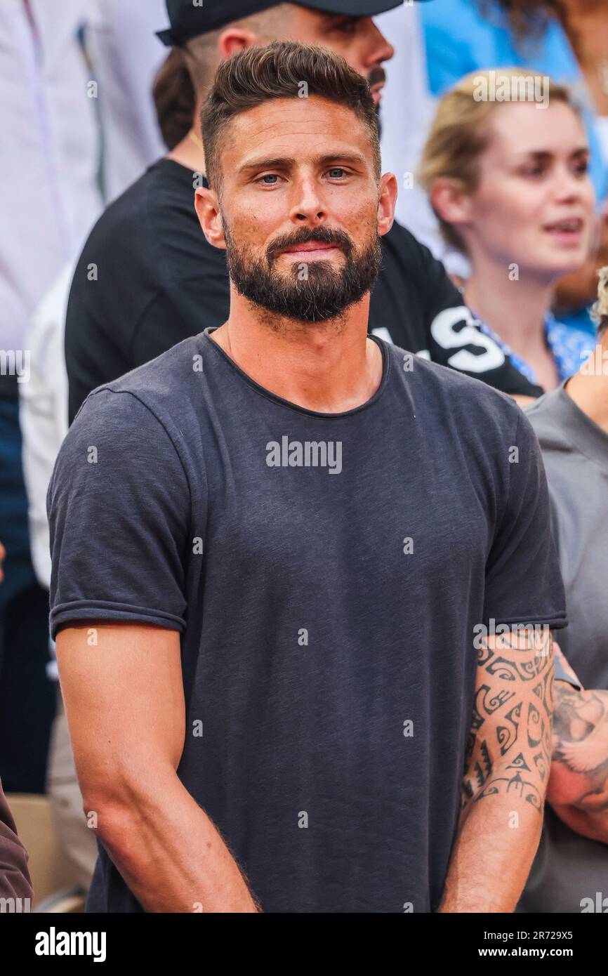 Paris, France. 11th June, 2023. Olivier Giroud during the men’s final
