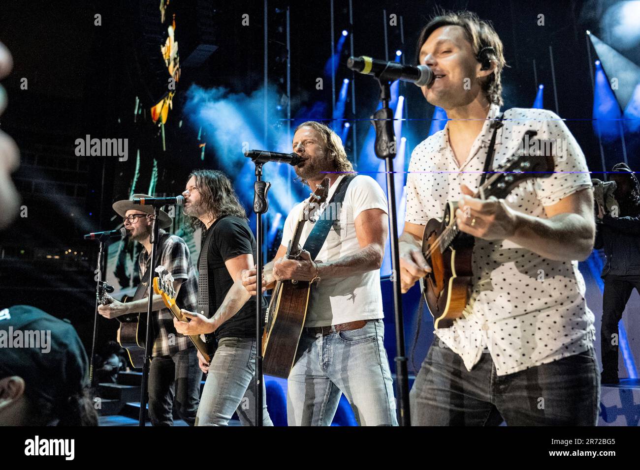 Dierks Bentley performs during the 2023 CMA Fest on Sunday, June 11