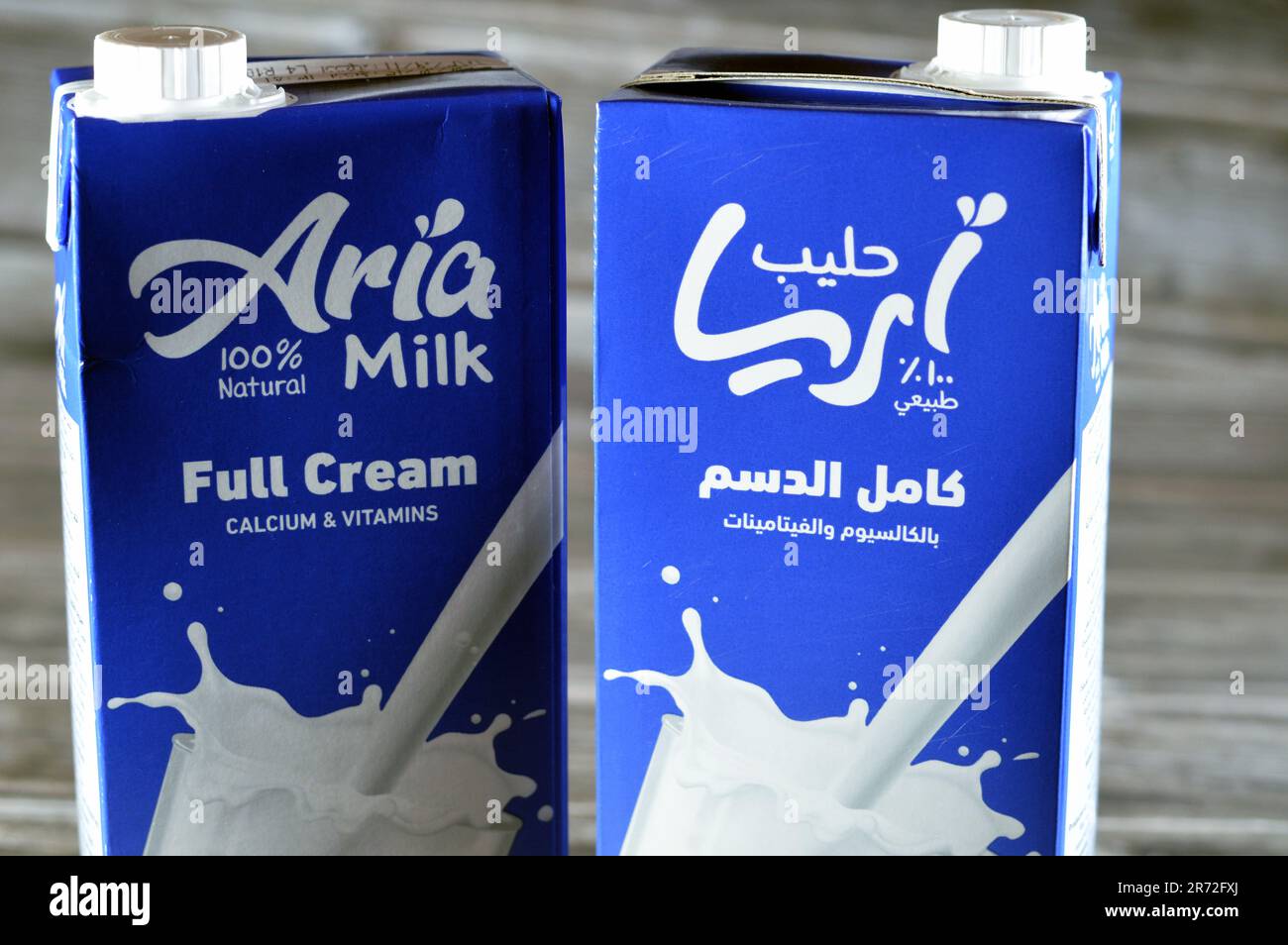 calcium milk carton