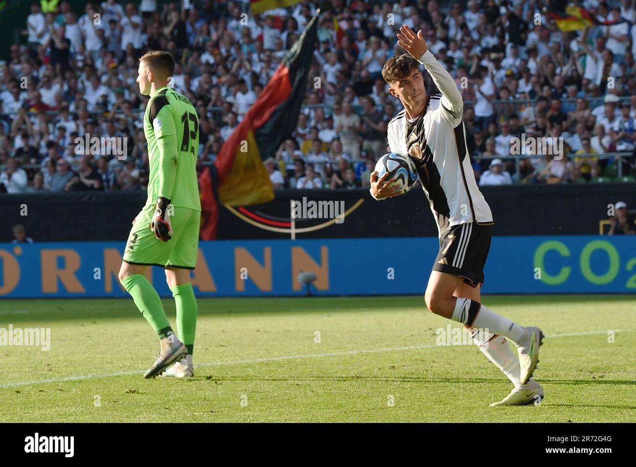 Bremen, Germany. 12th June, 2023. Soccer: Internationals, Germany ...