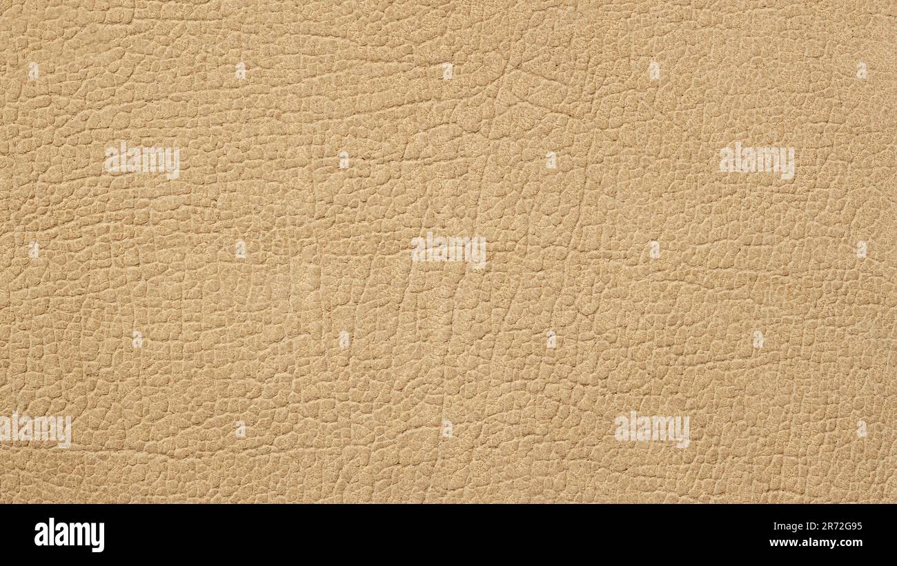 Genuine leather texture, wrinkles and cracks closeup, natural beige