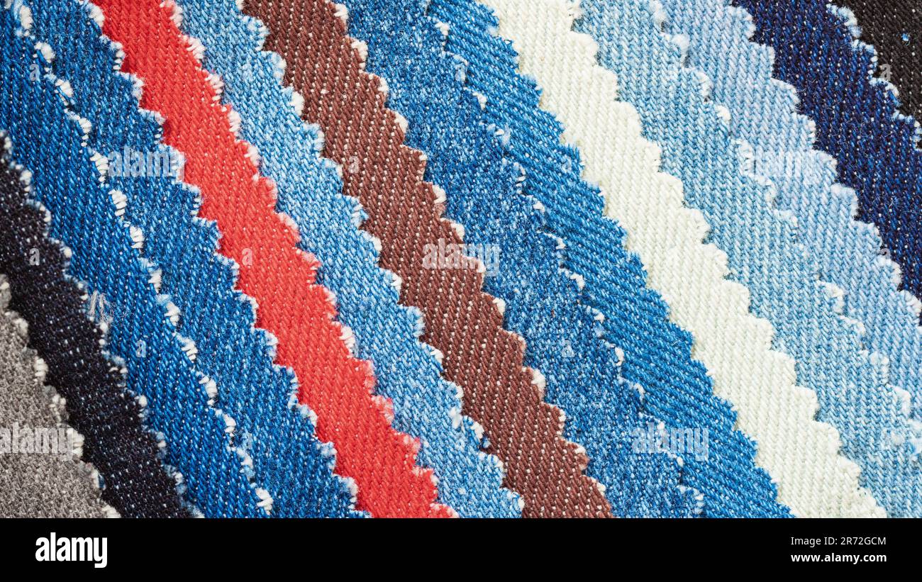 samples-of-denim-fabric-of-different-colors-closeup-stock-photo-alamy