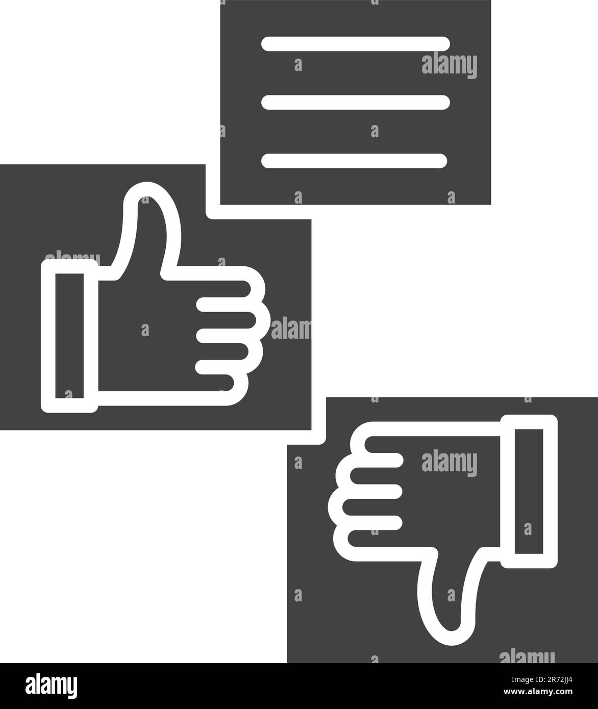 Reaction icon vector image. Suitable for mobile application web application and print media. Stock Vector