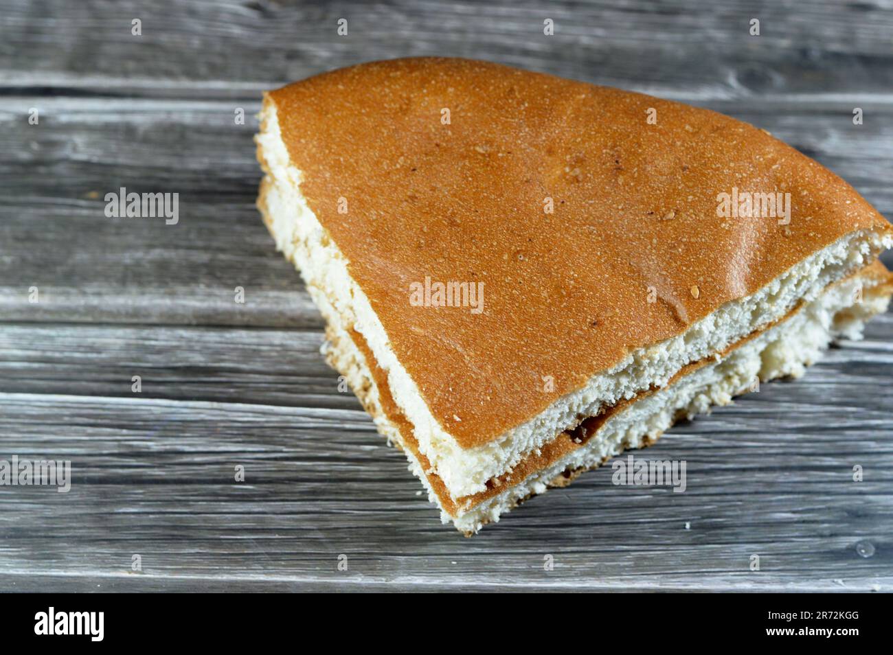 Turkish Pitta bread, Turkish Flatbread which is soft and delicious, ingredients of water, flour