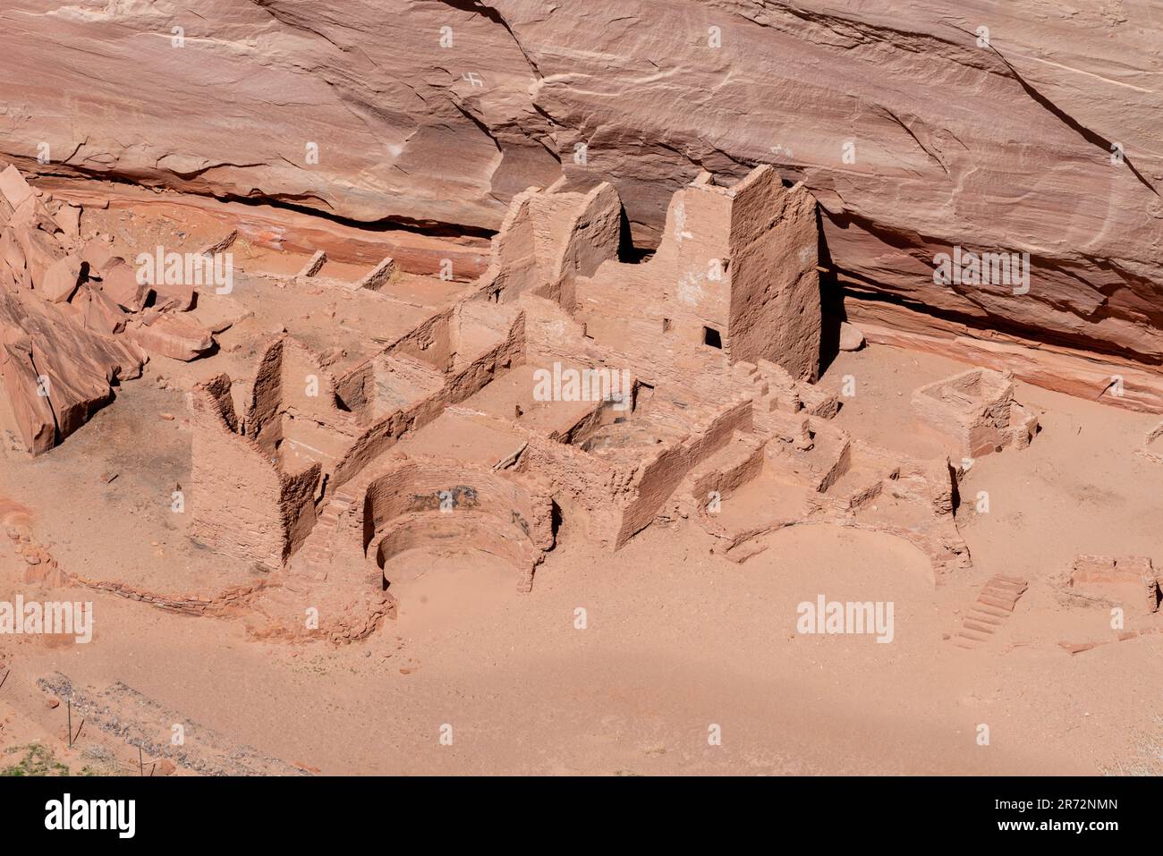 Antelope House. Photograph of a ruin at Canyon de Chelly National