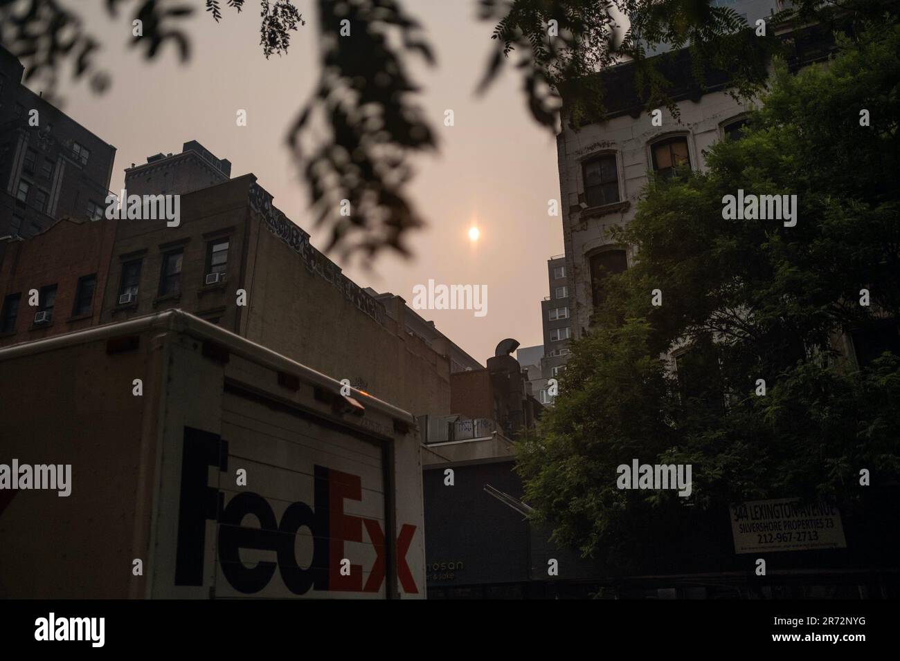 New York City has the worst air quality in the world as smoke from