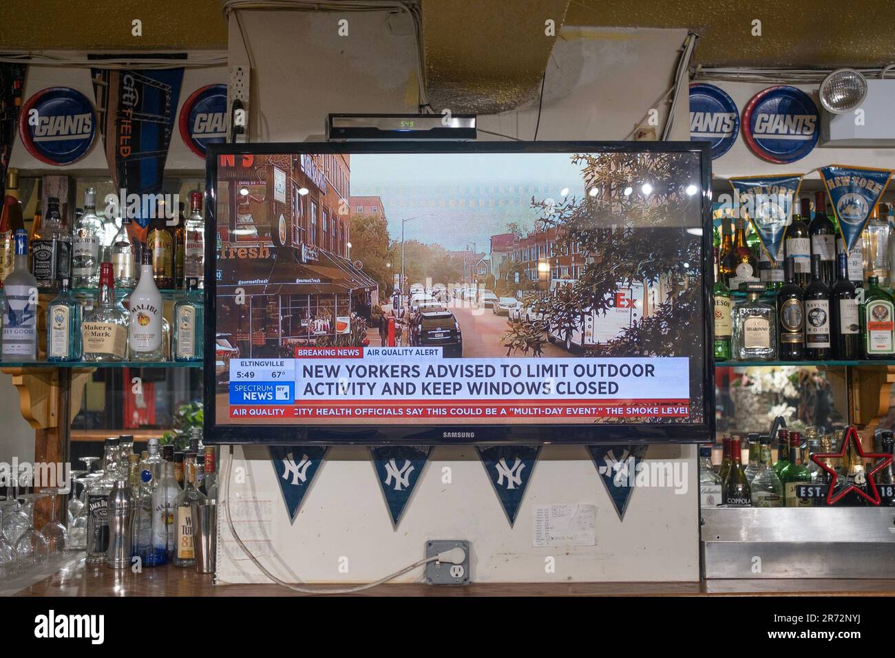New York City has the worst air quality in the world as smoke from