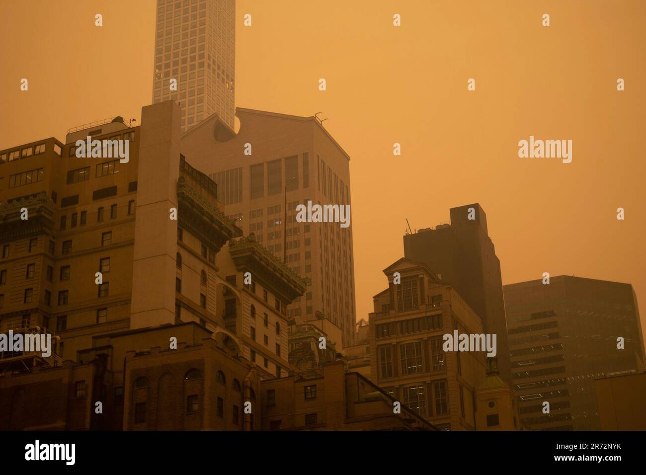 New York City has the worst air quality in the world as smoke from