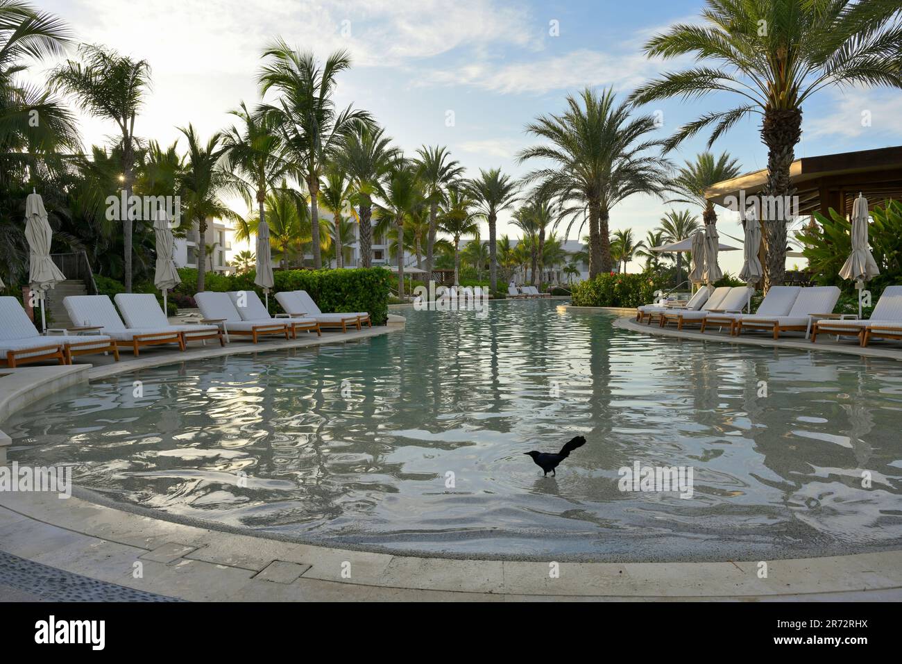 The luxury Conrad Punta de Mita Resort, Nayarit MX Stock Photo