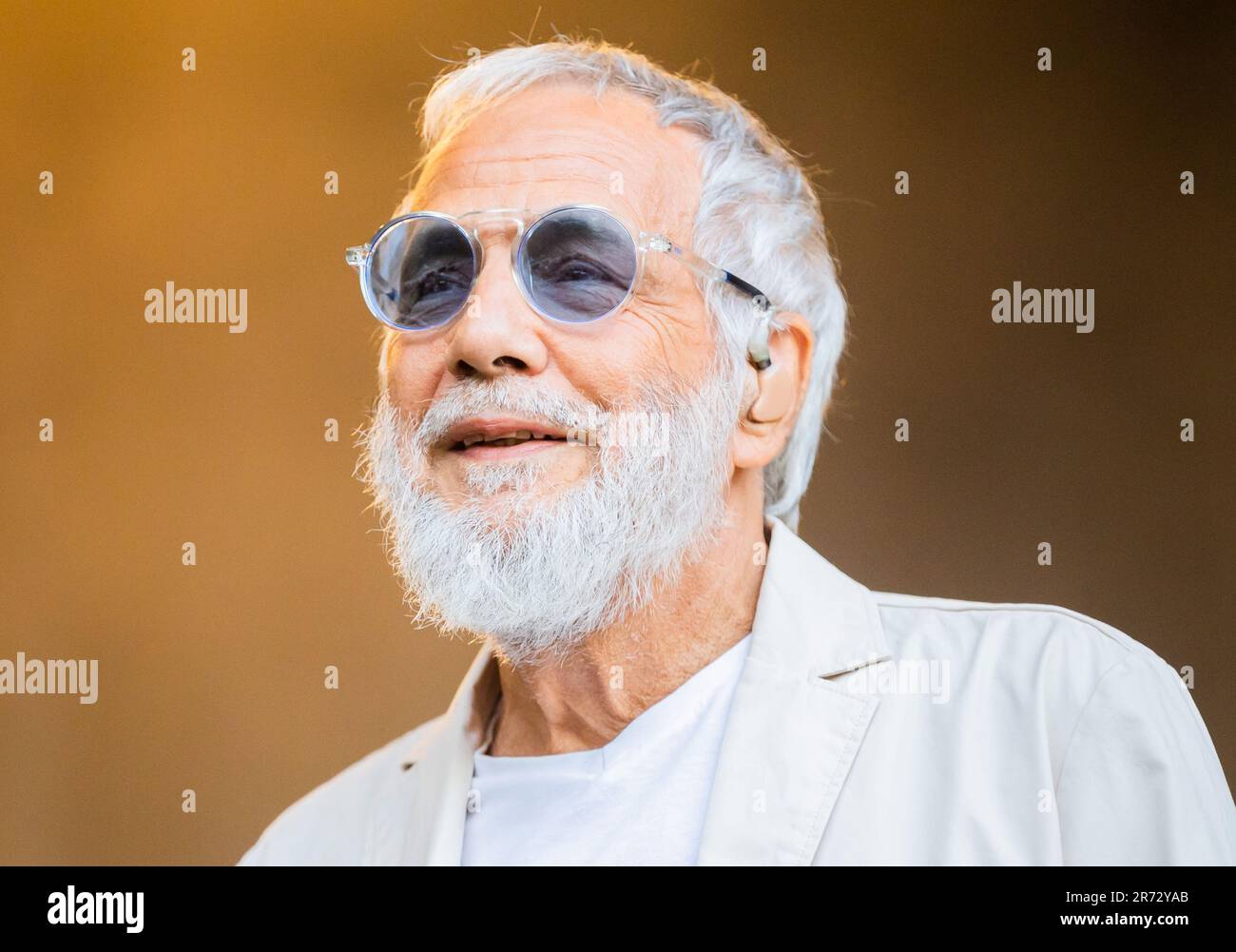 Berlin, Germany. 12th June, 2023. Cat Stevens, aka Yusuf, performs at