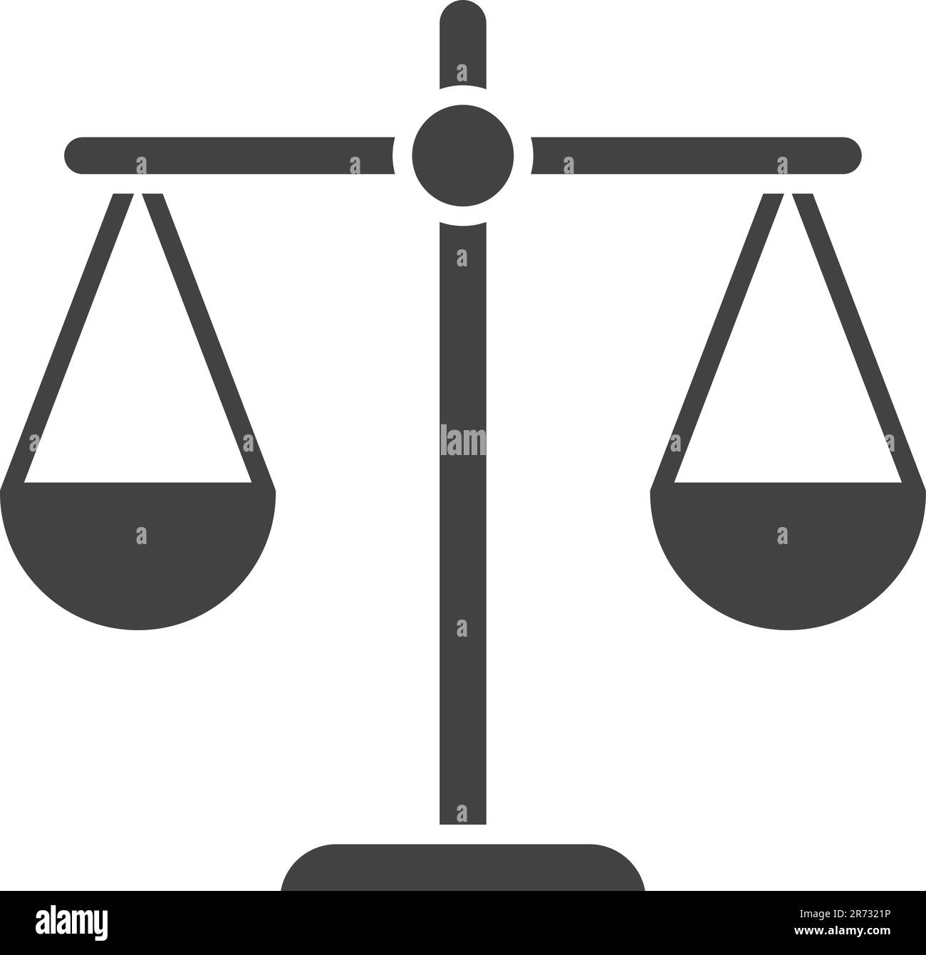 Scales icon vector image Stock Vector Image & Art Alamy
