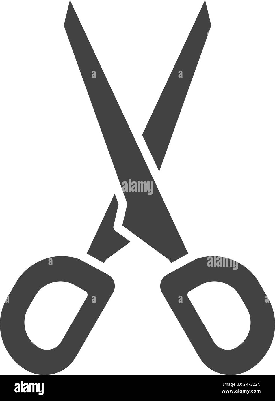 Scissors icon vector image Stock Vector Image & Art - Alamy