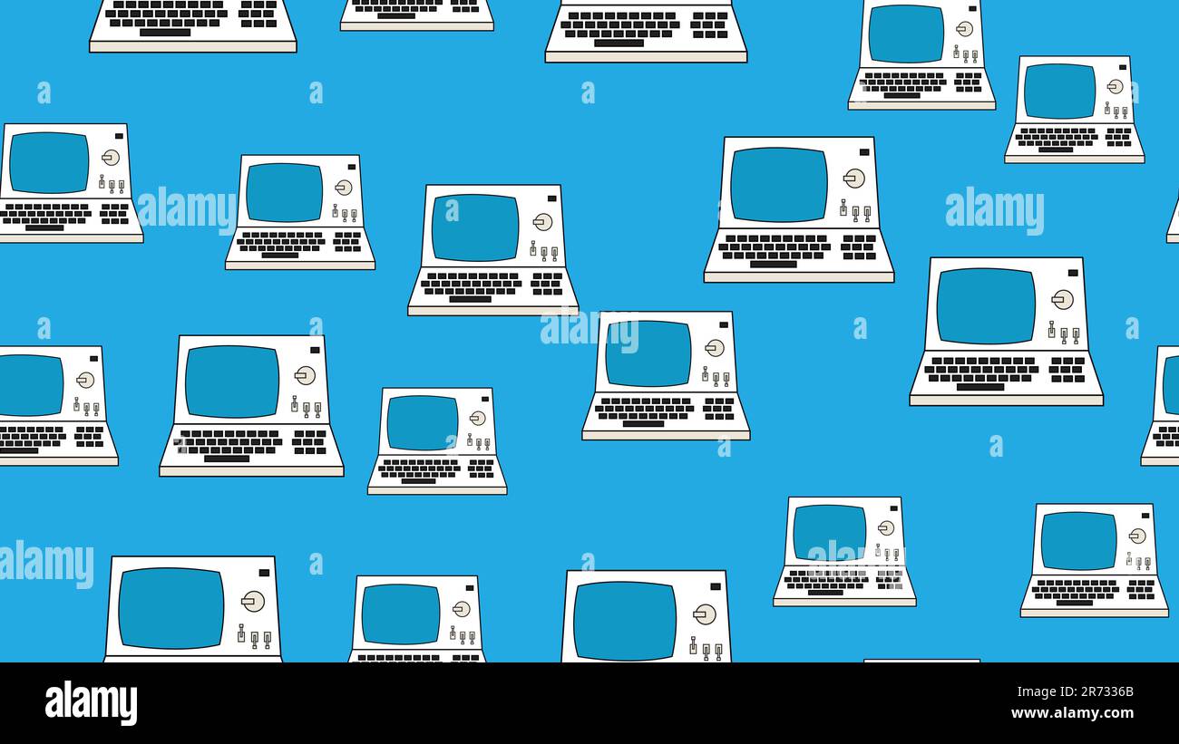 Computer mouse old mouse pad Stock Vector Images - Alamy