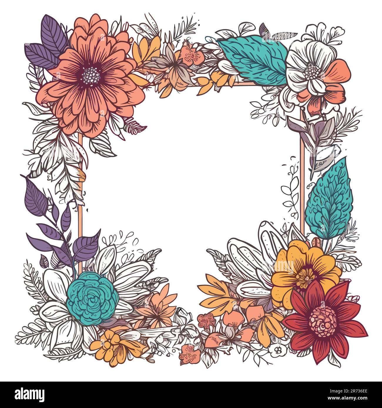Elegant circular frame icon vector Stock Vector Images - Alamy