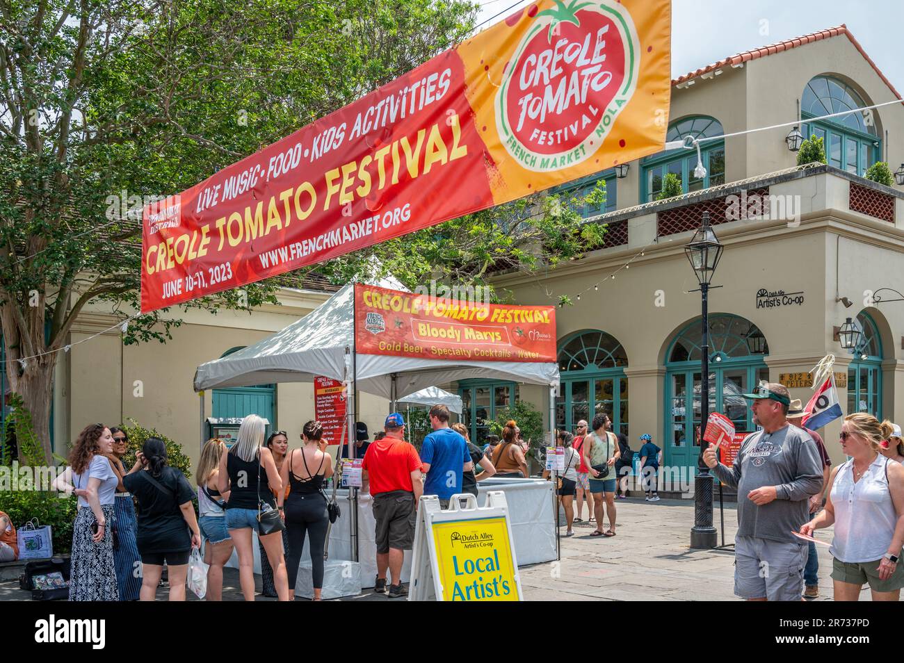 Creole Tomato Festival in the French Market District of the French