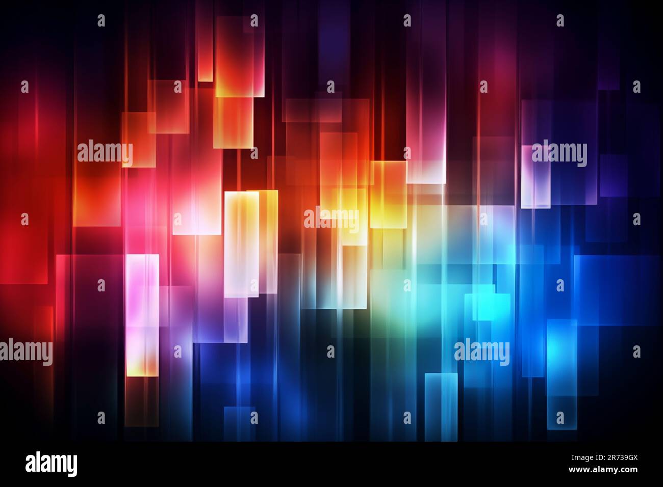 3D rendering abstract colorful background banner or wallpaper, graphic ...