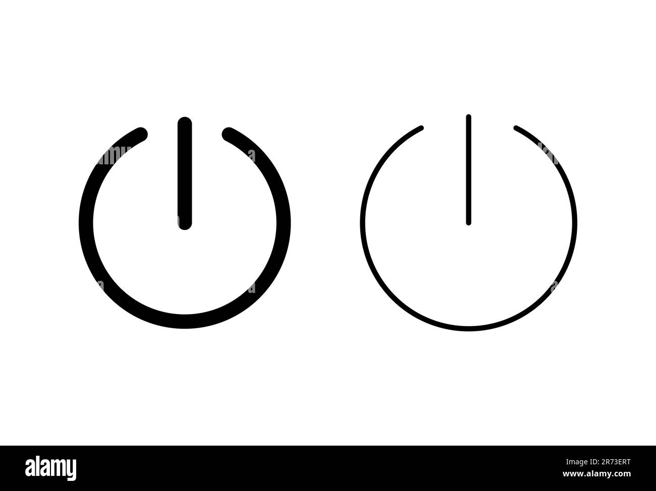 Power icon set. Power Switch Icon. Electric power Stock Vector Image