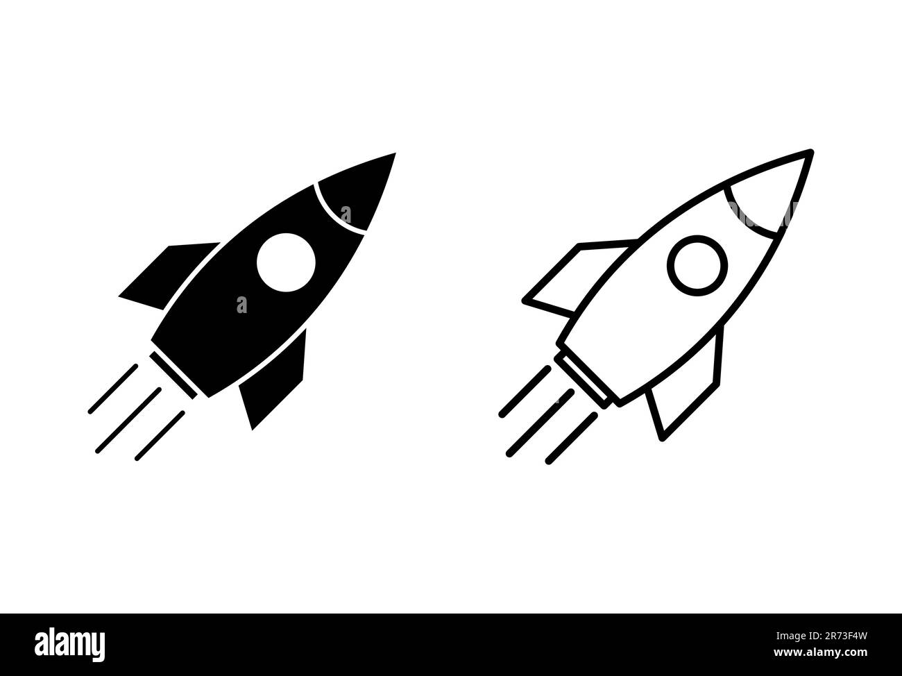 Rocket icon set. Startup icon vector Stock Vector Image & Art - Alamy