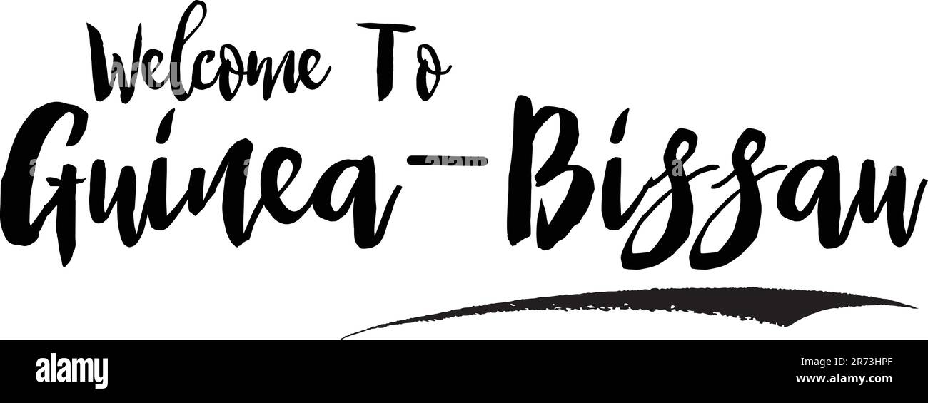 Country Name In Elegant Bold Typography Text Lettering Vector Art