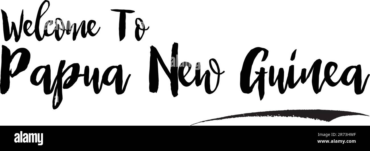 Country Name In Elegant Bold Typography Text Lettering Vector Art