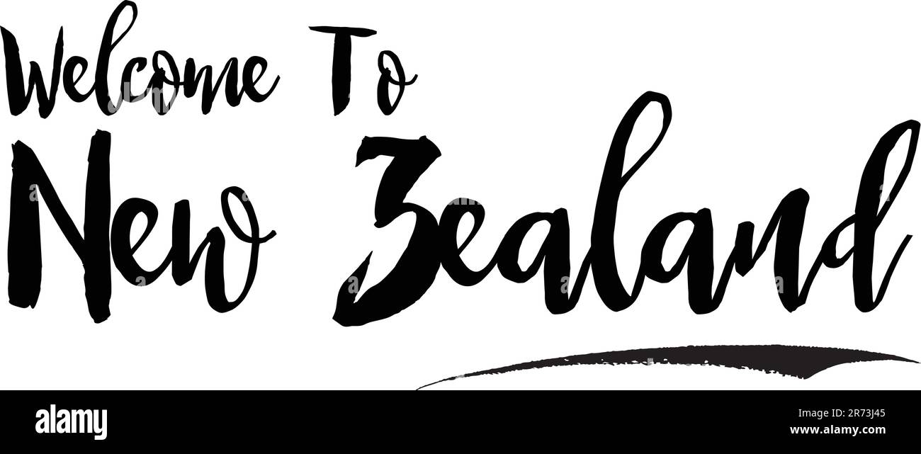 Country Name In Elegant Bold Typography Text Lettering Vector Art