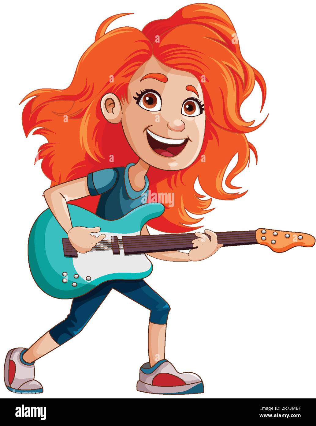 Female Rock Musician Playing Bass Illustration Stock Vector Image Art female-rock-musician-playing-bass-illustration-stock-vector-image-art