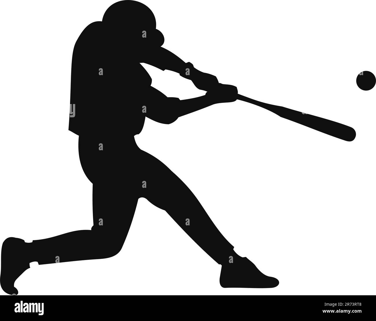 Batter player Stock Vector Images - Alamy