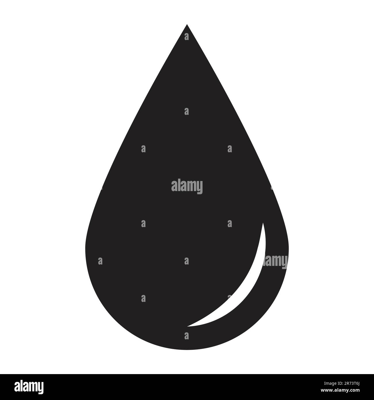Cartoon water droplet Black and White Stock Photos & Images Alamy
