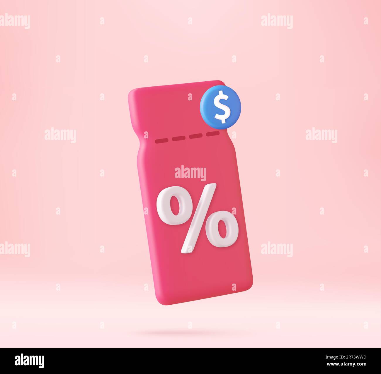 Voucher card cash back template design with coupon code promotion Stock Vector