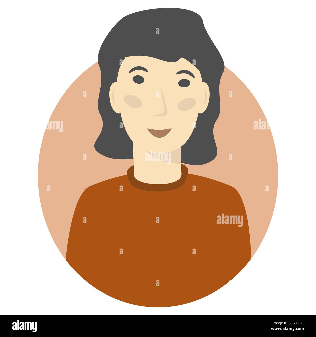 Young woman student avatar icon vector isolated Stock Vector Image & Art -  Alamy