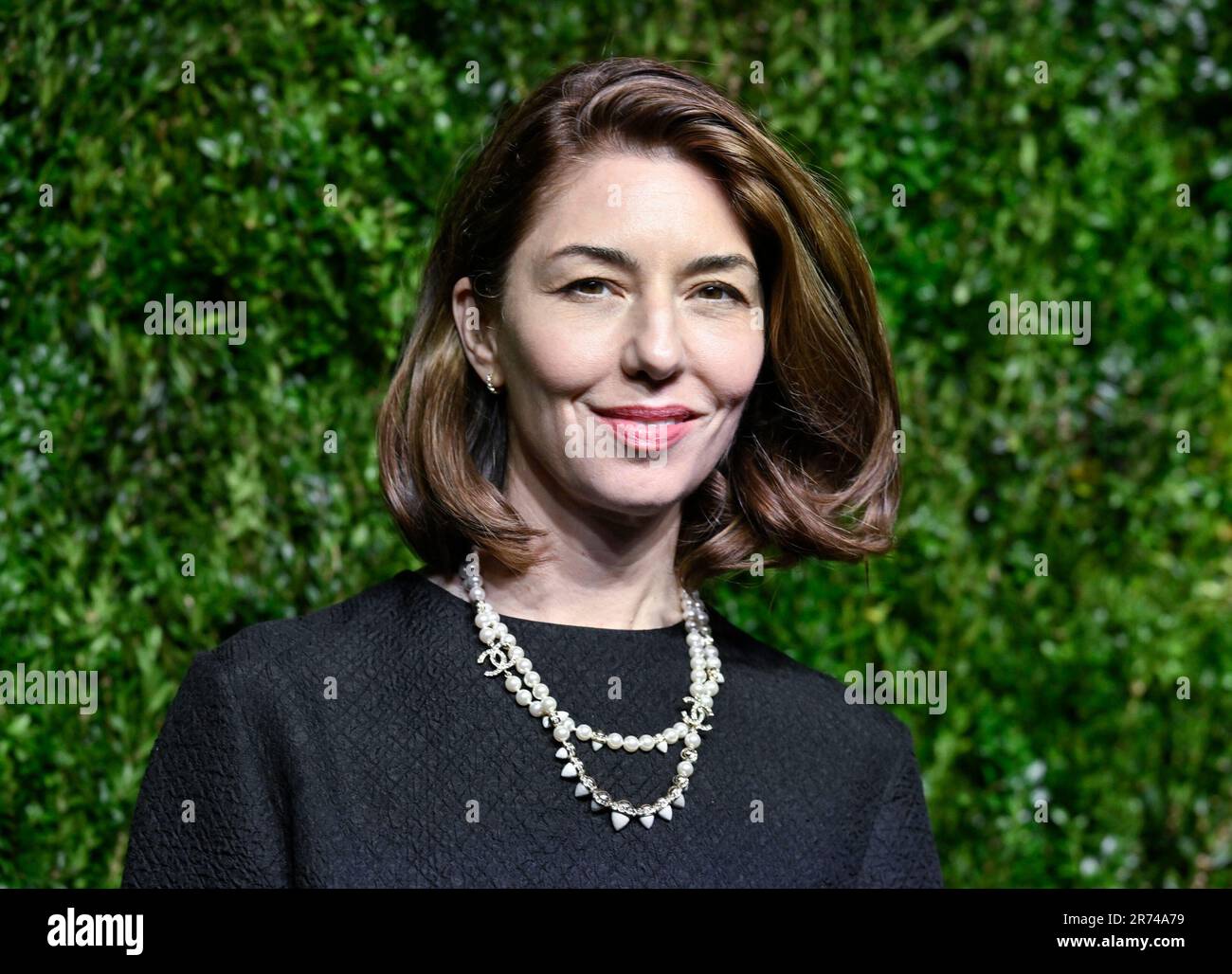 Sofia Coppola attends the 16th annual Chanel Tribeca Artists Dinner at Balthazar on Monday, June 12, 2023, in New York. (Photo by Evan Agostini/Invision/AP) Stock Photo
