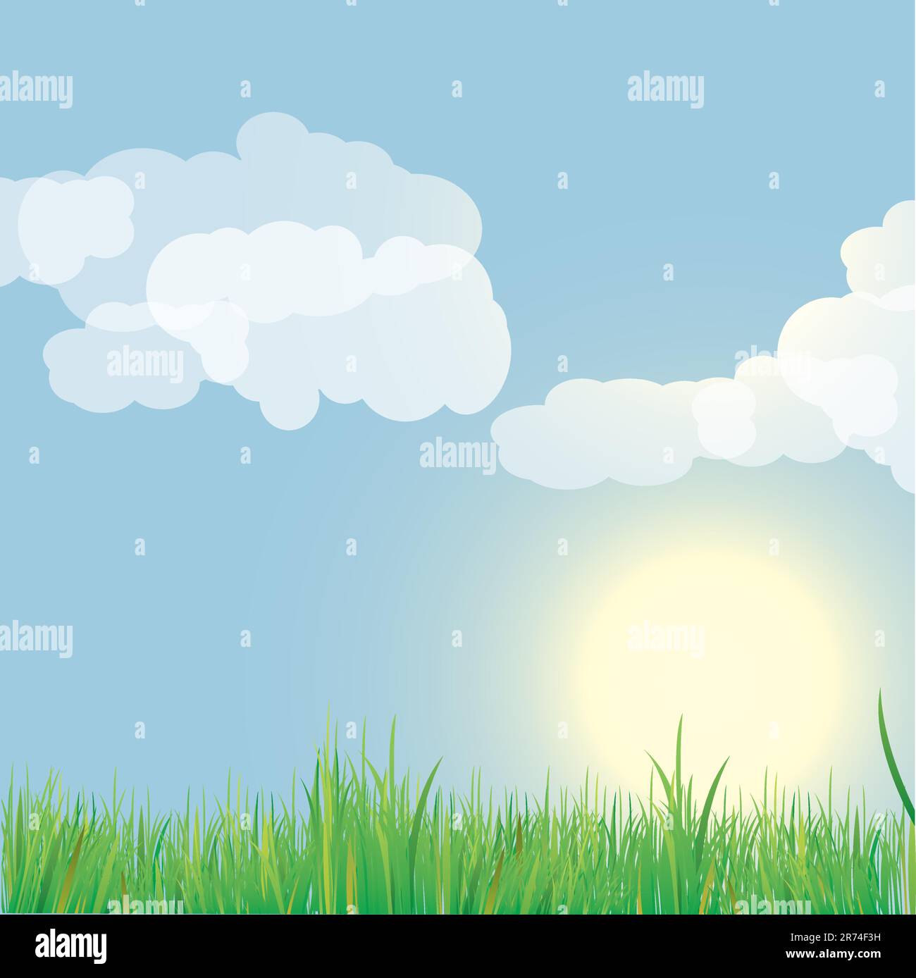 Abstract nature background. vector illustration Stock Vector Image ...