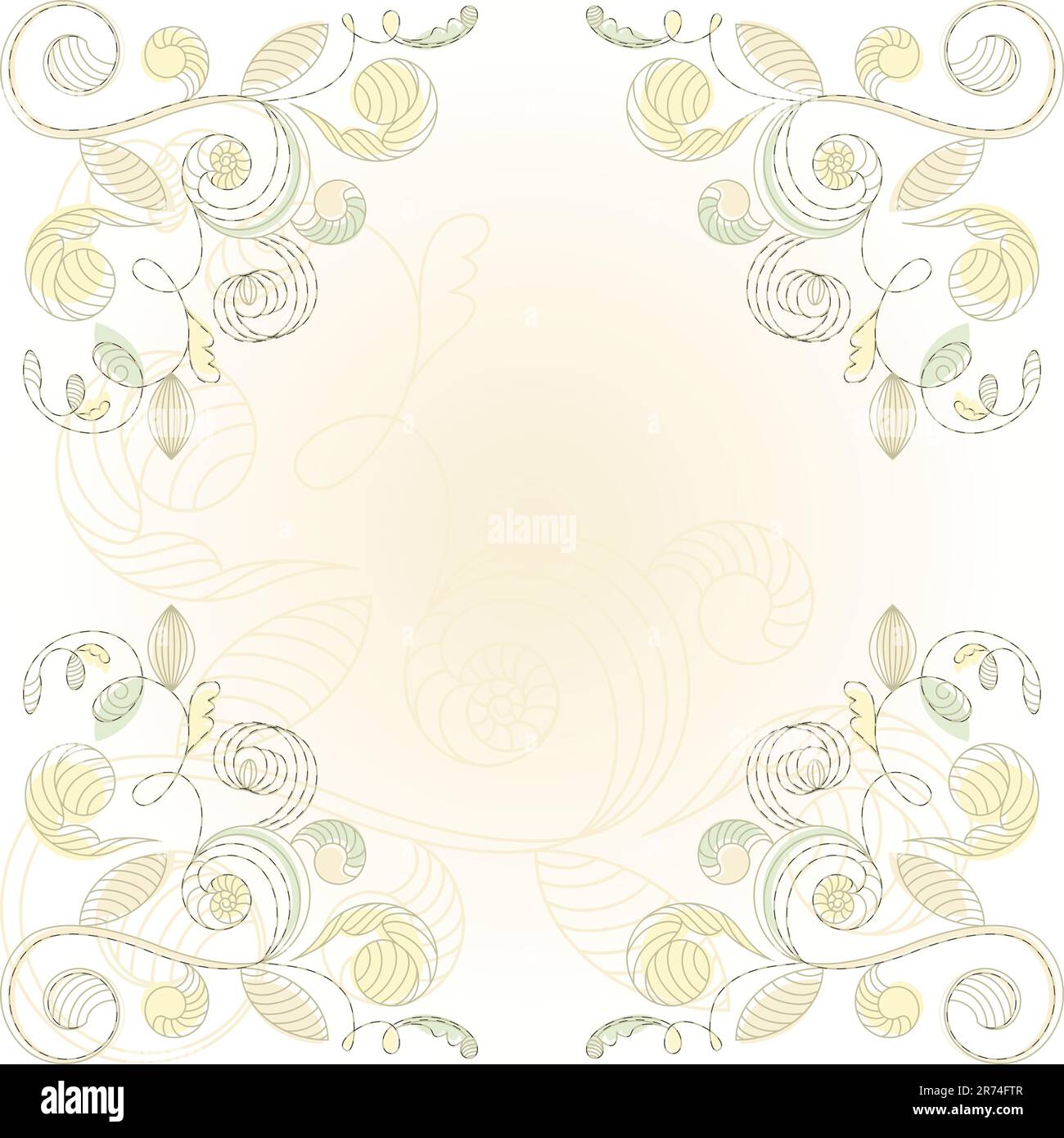 vector floral background Stock Vector Image & Art - Alamy