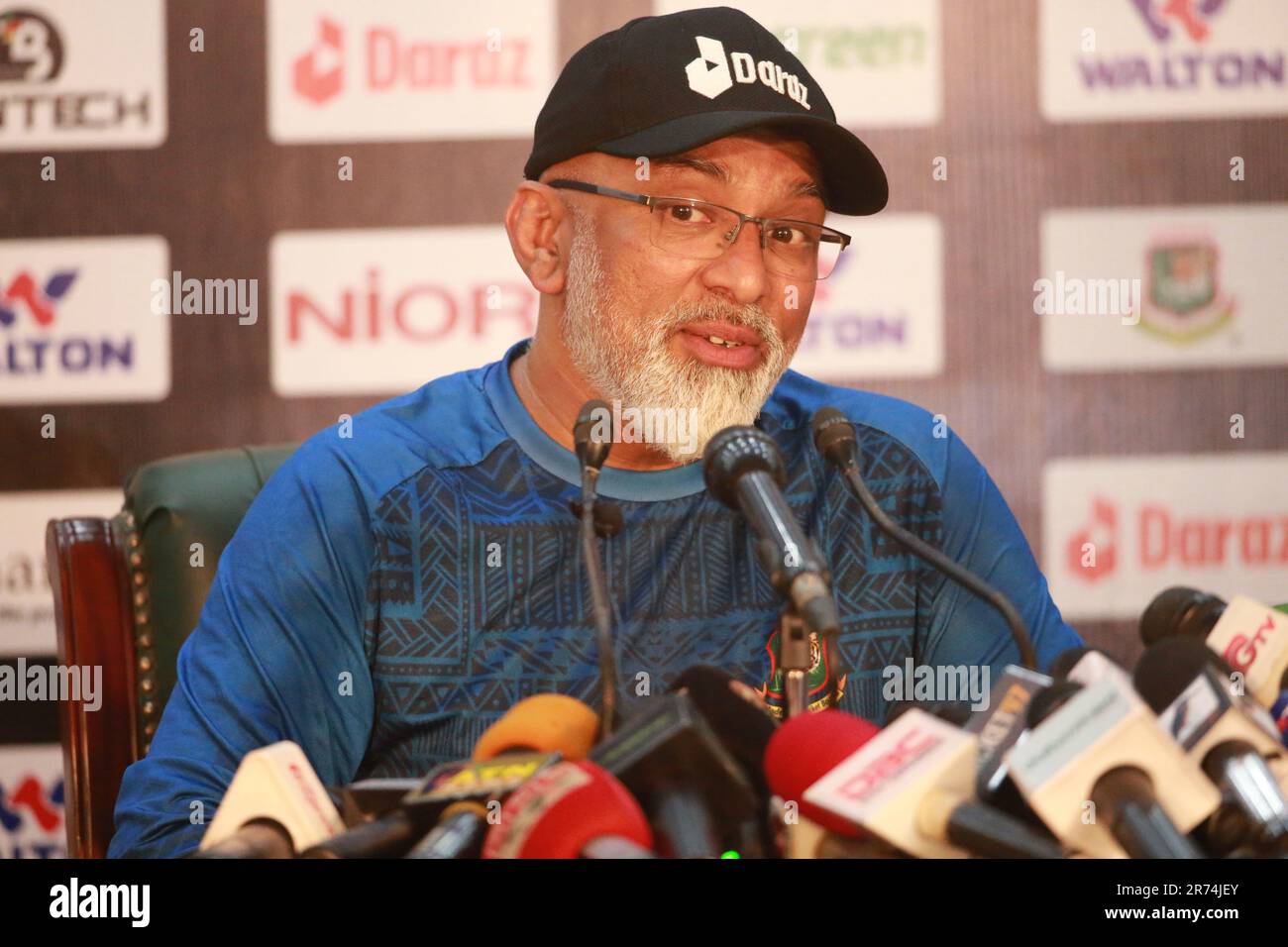 Bangladesh Cricket Team Head Coach Chandika Hathurisingha Attends Pre ...