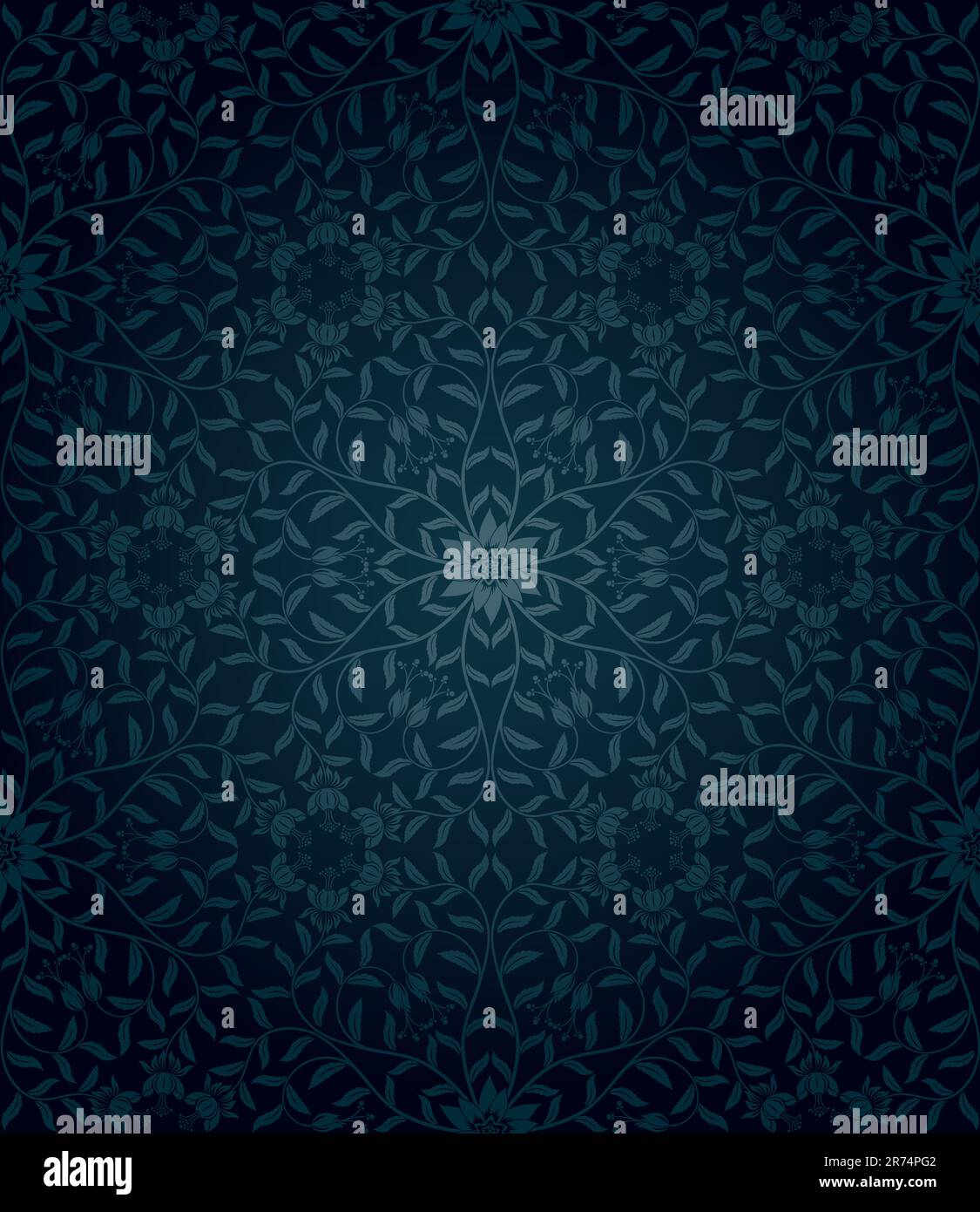 Seamless floral background. Vector illustration Stock Vector Image ...