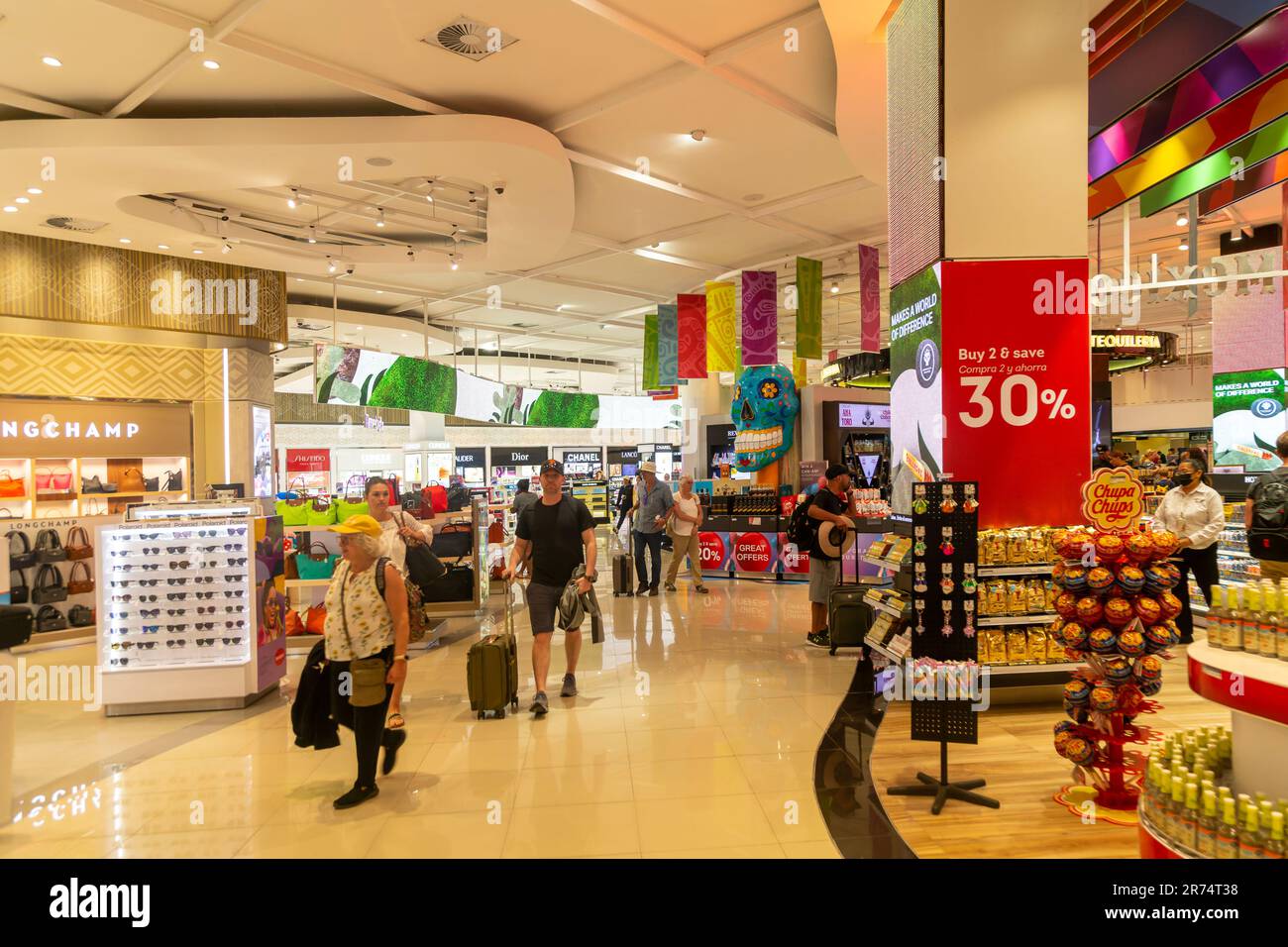 Duty Free shopping area inside Cancun airport Mexico Stock Photo Alamy Duty Free shopping area inside Cancun airport Mexico Stock Photo Alamy