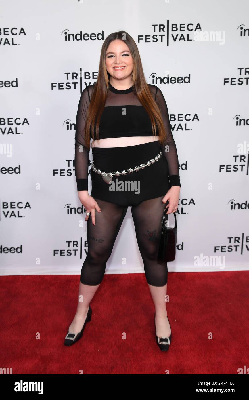 Megan Stalter walking the red carpet at ‘First Time Female Director